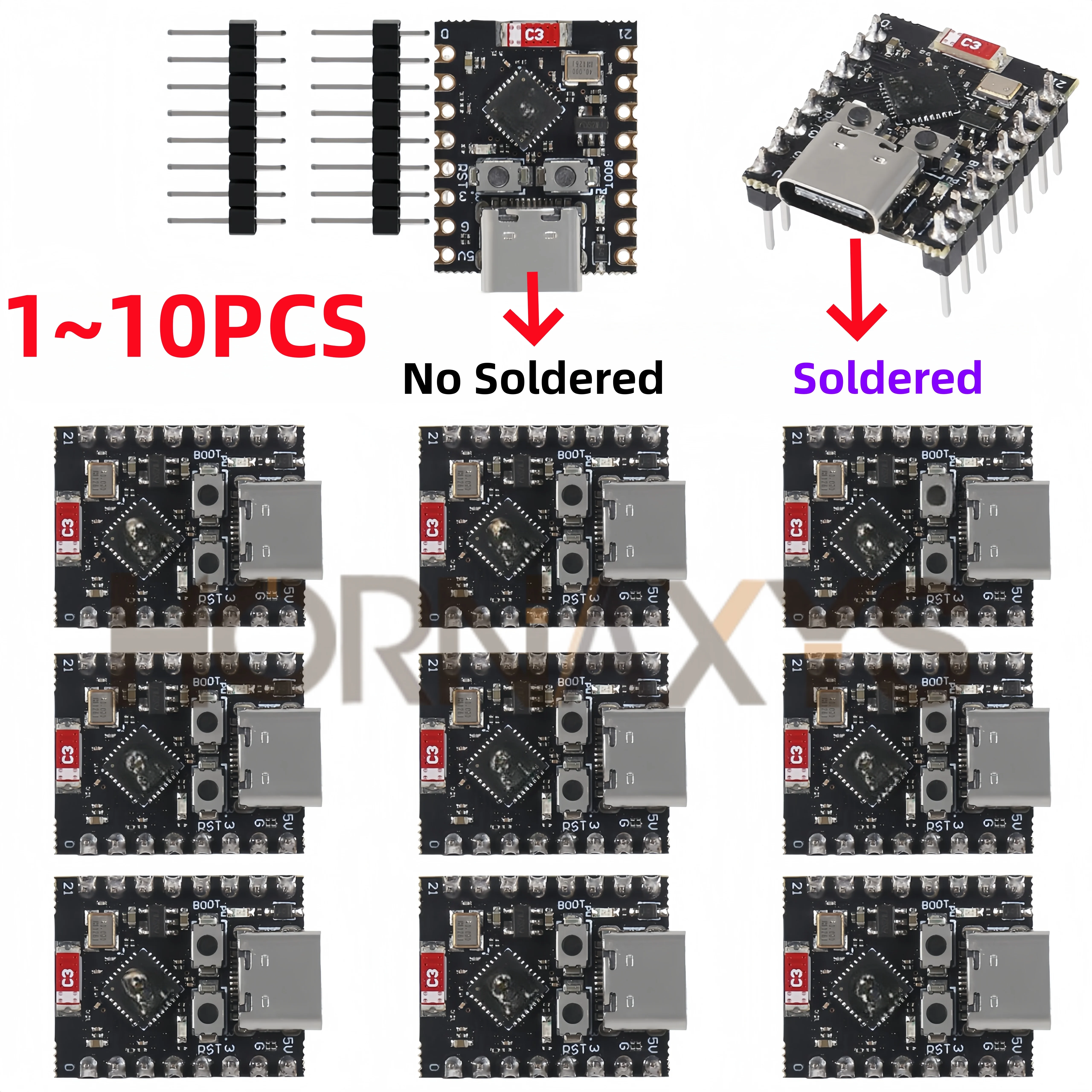 ESP32-C3 Entwicklungsboard mit ESP32 SuperMini Entwicklungsboard ESP32 WiFi Bluetooth mit 4M Flash C3