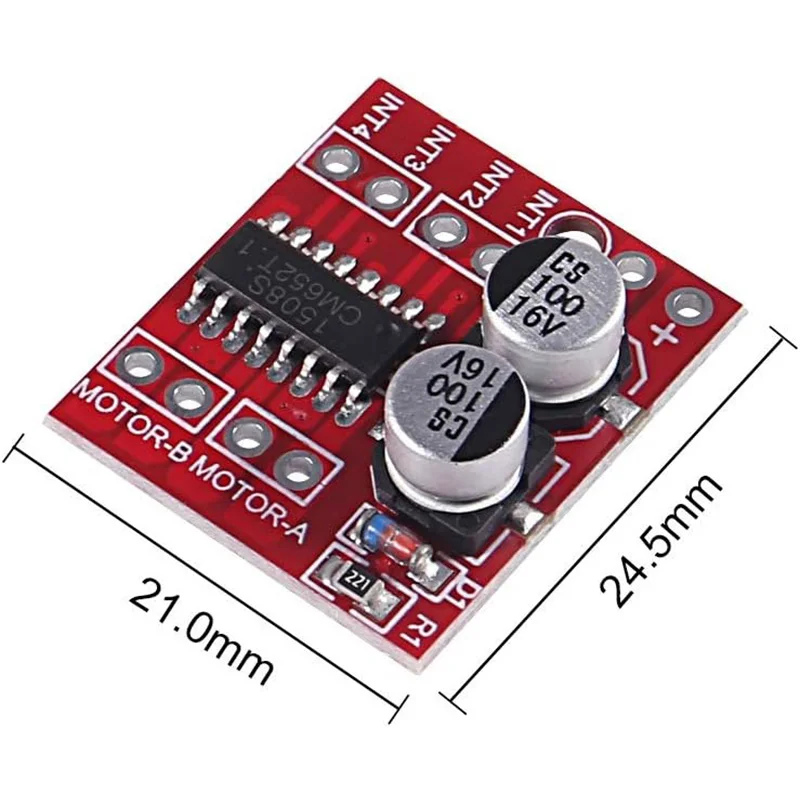 L298N Motor Treiber Controller Board L298 Modul Für Arduino Dual H – Bild 4