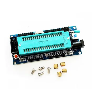 Avr entwicklungs karte mcu minimale system platine atmega16a 51avr programmierer isp usbasb downloader usbisp