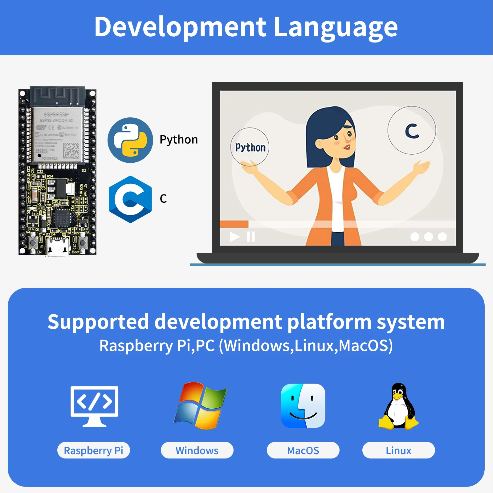 KEYESTUDIO ESP32 Basic Learning Kit Elektronische Komponenten Sensoren – Bild 2
