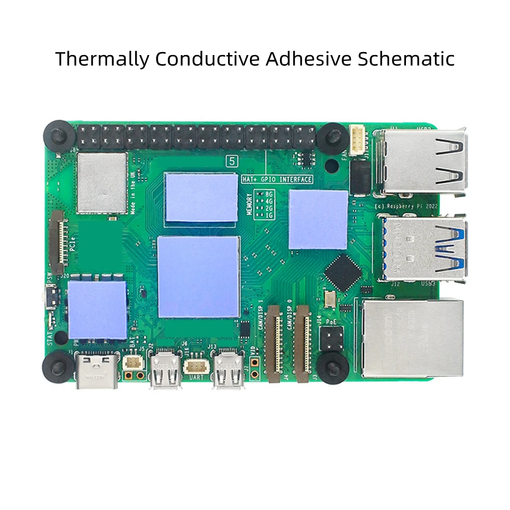 Aluminium-Schutzhülle für Raspberry Pi5-Motherboards mit Lüfter – Bild 3