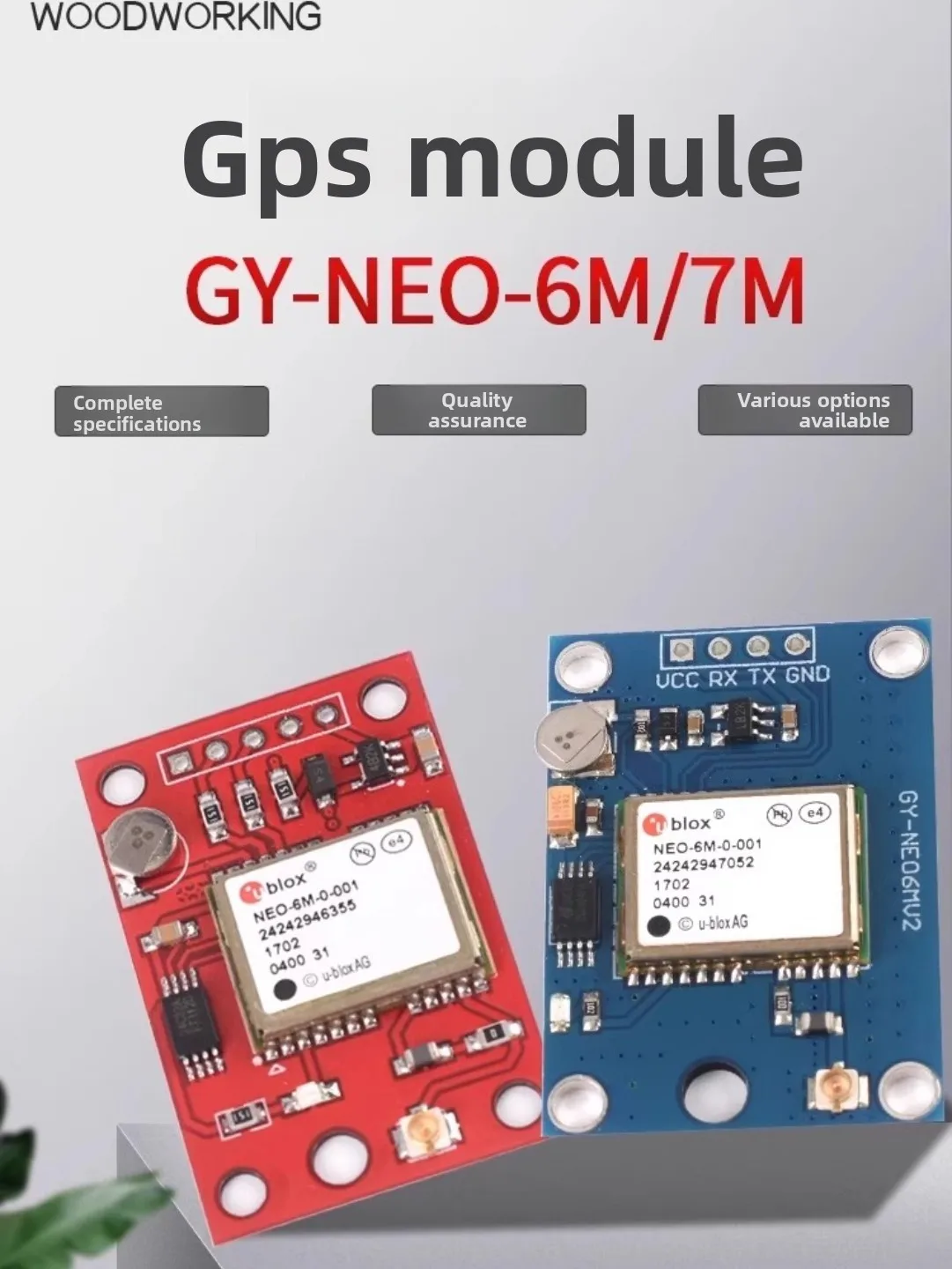NEO-6M/7M/8M GPS-Modul für 51 MCU STM32, Arduino, APM2.5 Flight Control. Hohe Empfindlichkeit, geringer