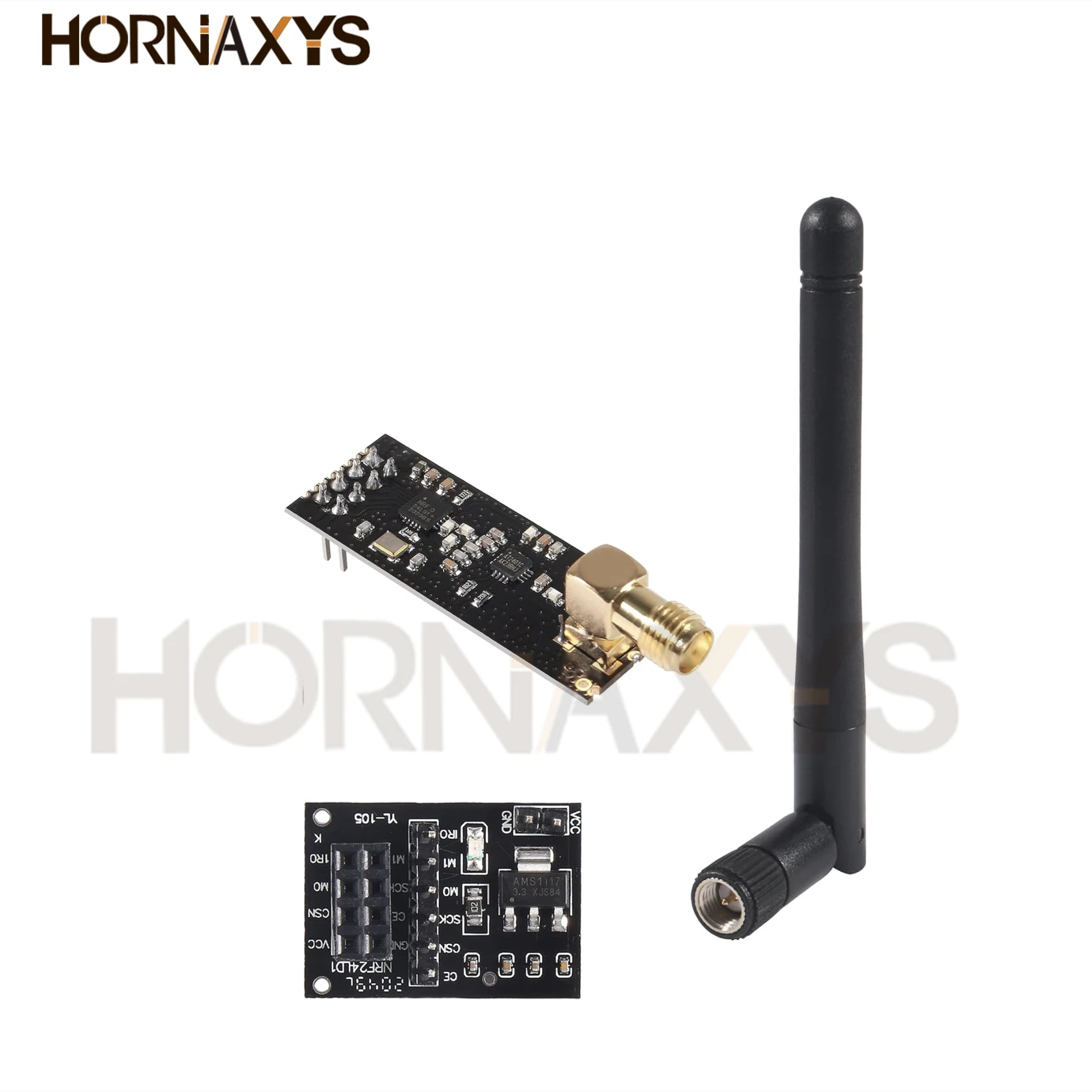 NRF24L01+PA+LNA Wireless Transceiver RF Transceiver Modul (5 Stück) – Bild 3