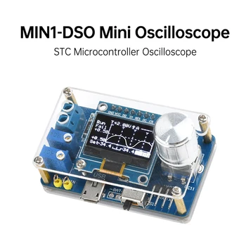DIY Mini Digital Oszilloskop Kit STC8K8A Mikrocontroller Elektronische Komponente Löten Praxis Lose Kit