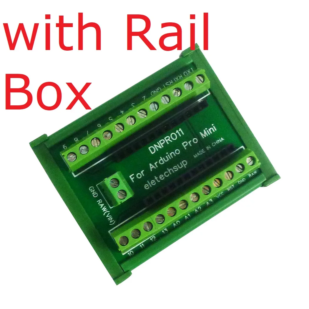 DIN-Schienen-Montage-Klemmenblock-Adaptermodul für Arduino Pro Mini – Bild 2