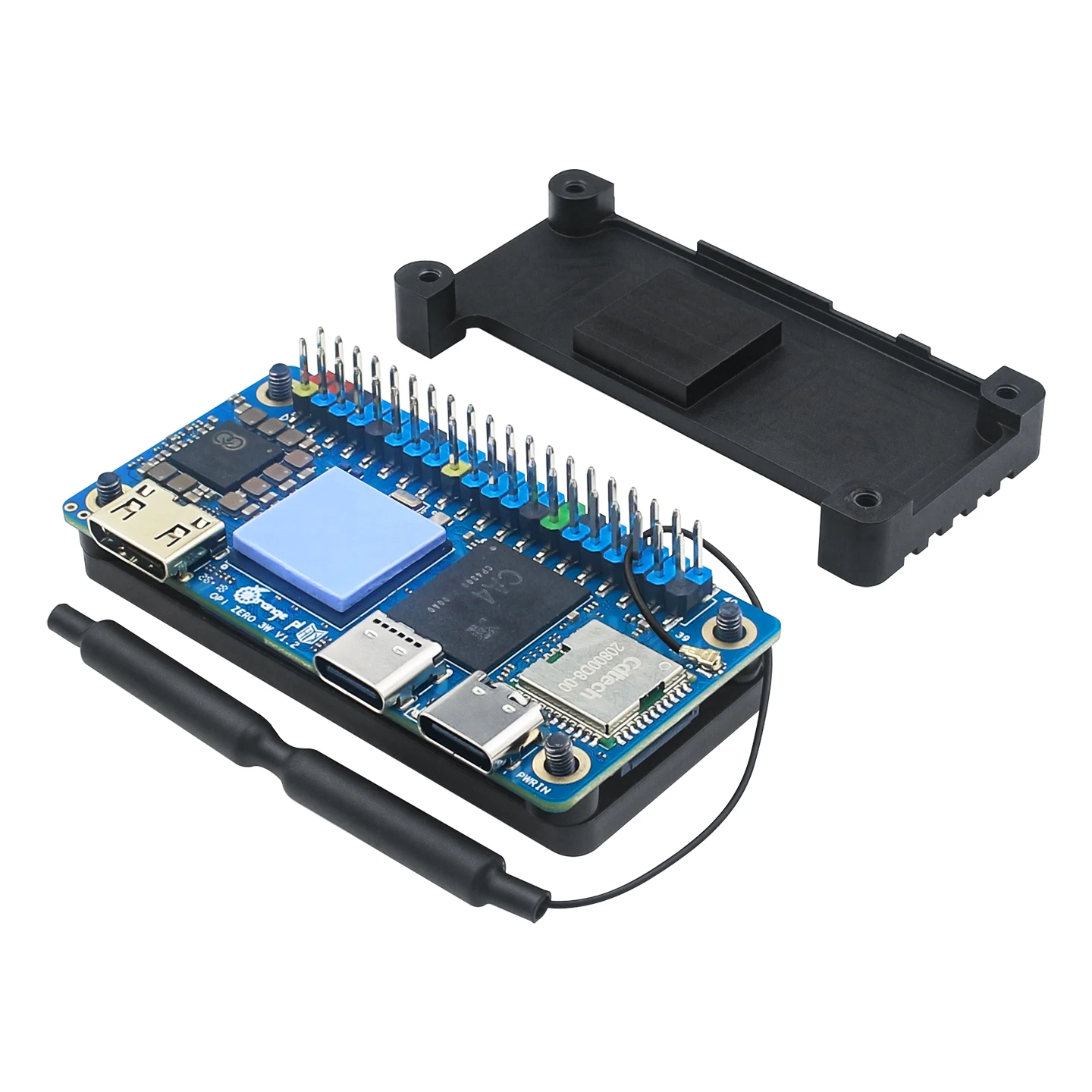 Orange Pi Zero 3W Aluminiumlegierungsgehäuse Passiver Kühlkörper – Bild 6