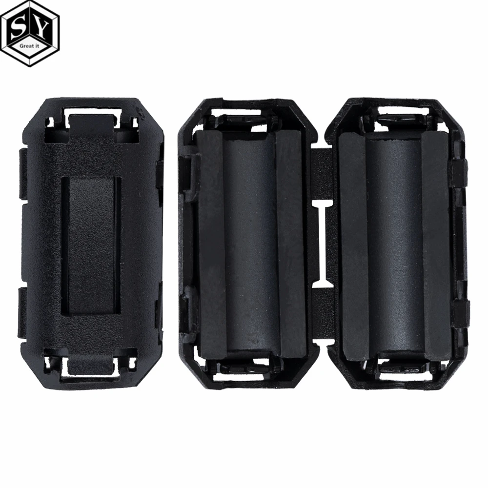 5mm Clip-Auf Ferrit Ring Core Noise Suppressor Für EMI RFI Clip Kabel – Bild 6