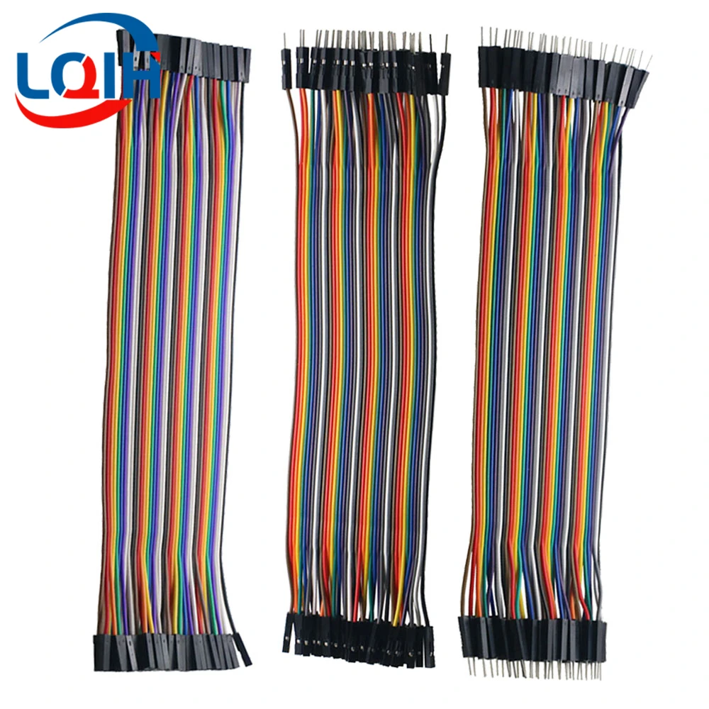 Dupont-Kabel 10/15/20CM 30CM 40-Pin Stecker auf Stecker + Stecker auf Buchse Jumper-Kabel Dupont-Kabel