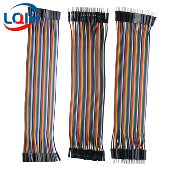 Dupont-Kabel 10/15/20CM 30CM 40-Pin Stecker auf Stecker + Stecker auf Buchse Jumper-Kabel Dupont-Kabel