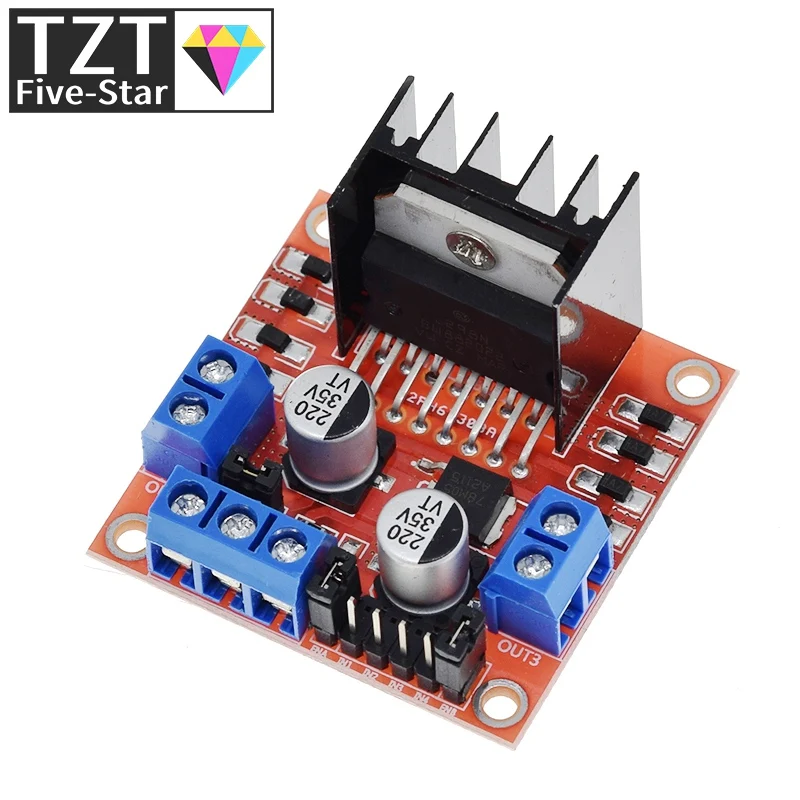 GREATZT 1/2/4 Stück L298N Treiberplatinenmodul L298 Schrittmotor Smart – Bild 5