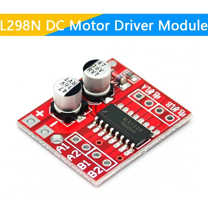 L298N DC-Motortreiber-Modul L298N Schrittmotor Smart Car Roboter Steckplatine Peltier Hochleistungs-L298