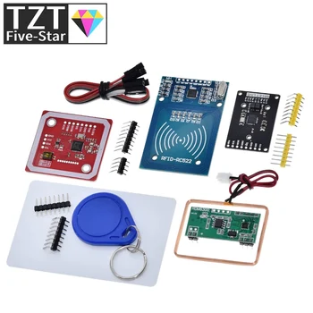 RFID-Modul PN532 RC522 MFRC-522 RDM6300 Kits S50 13,56 MHz 125 kHz 6 cm mit Tags SPI Write & Read für Arduino