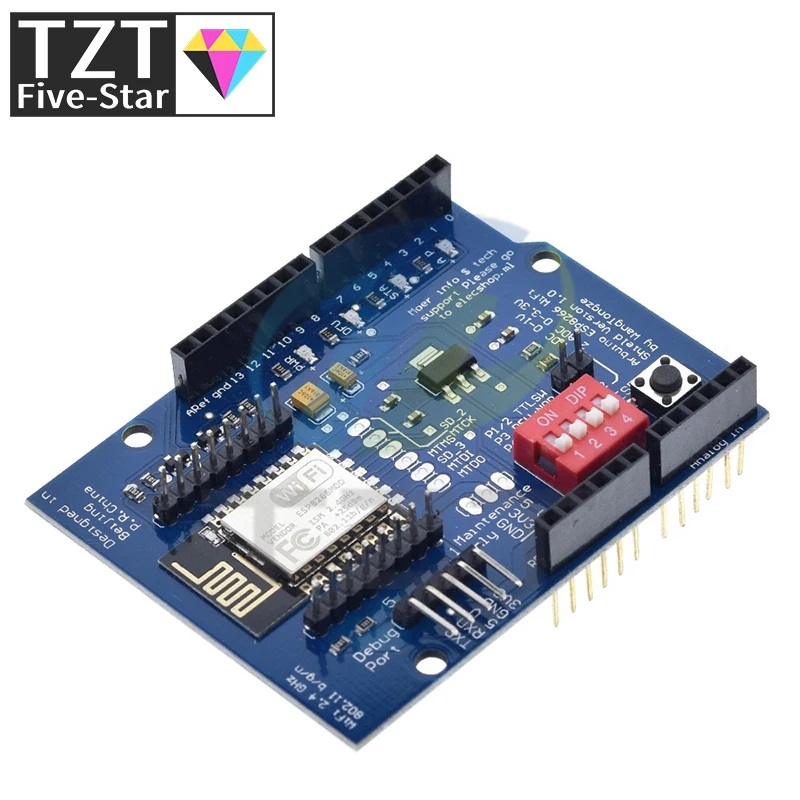 ESP8266 ESP-12E UART WLAN Wireless Shield Entwicklungsboard für Arduino UNO R3 Schaltkreise, Boards und Module