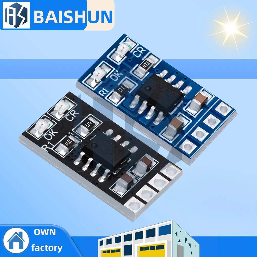 MPPT Solarladeregler 1 A 3,2 V 3,7 V 18650 LiPo Li-Ion Lithium Batterie Ladegerät Modul SD05CRMA Solarpanel