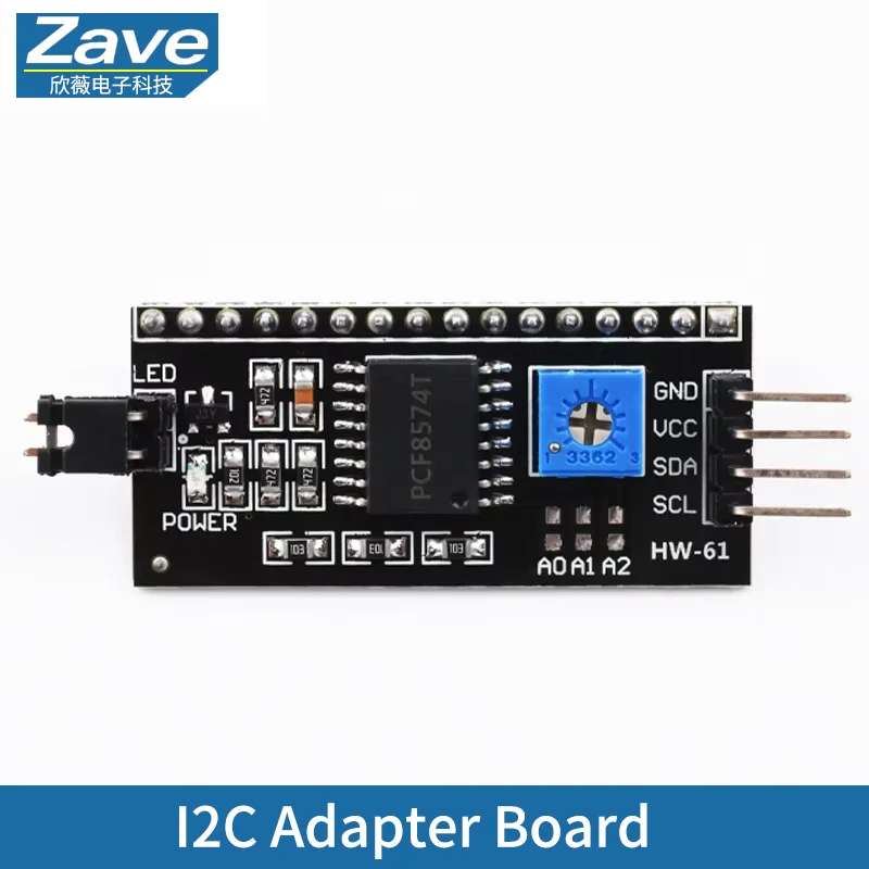 LCD1602 1602A LCD-Anzeigemodul 16x2 Zeichen Blau Gelb Grün Grau Bildschirm PCF8574 I2C IIC Schnittstelle 5V