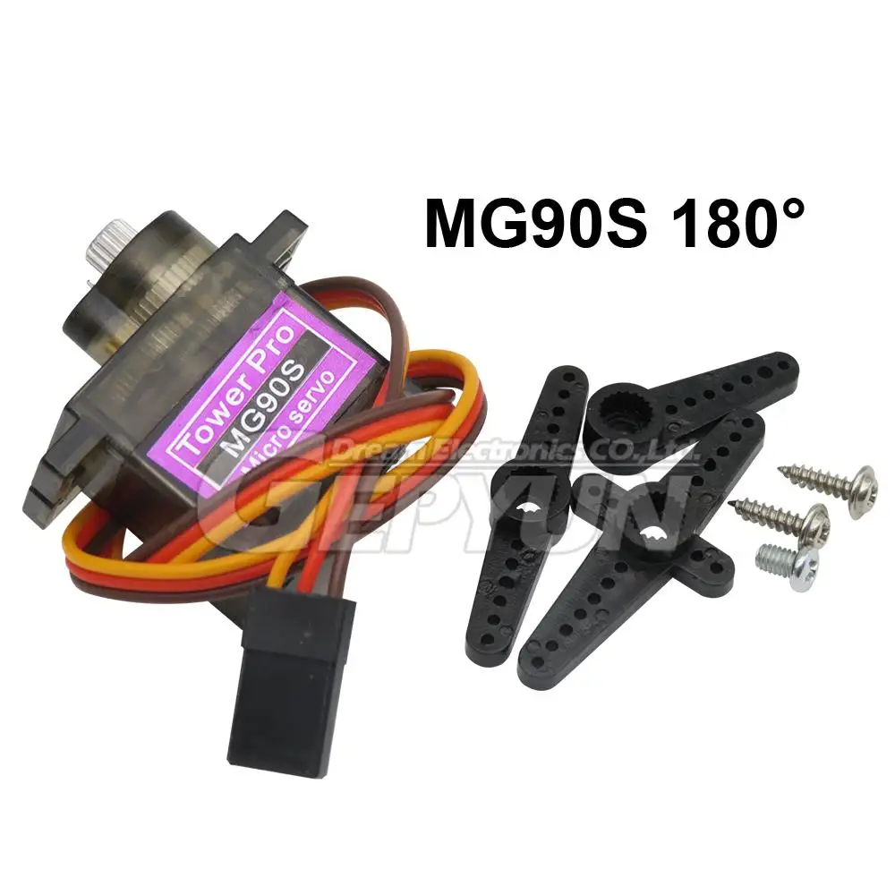 SG90 MG90S MG945 MG946 MG995 MG996 180-Grad-Servo-Metallgetriebe – Bild 5