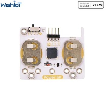 Elec freaks micro:bit power: bit extension board mit cr2025 knopf batterie für kinder mikrobit programm