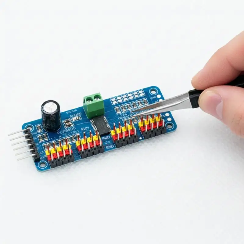 16-Kanal-PWM-Servo-Antriebsplatine Roboter-Controller – Bild 2
