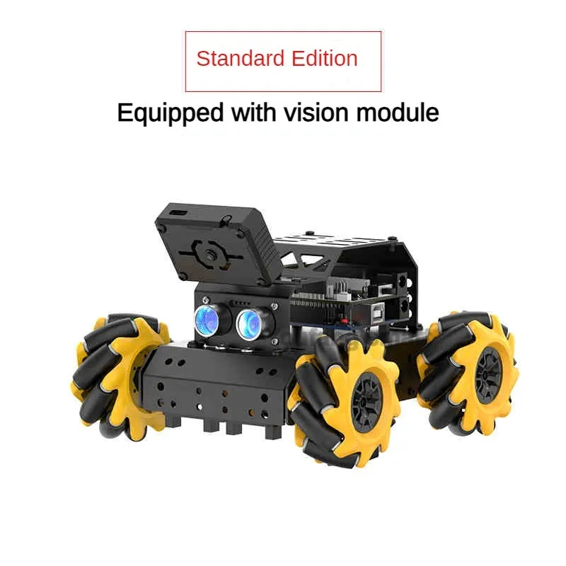 4WD Omnidirektionales Mecanum-Roboterauto mit Klaue AI Visuelle Erkennung Tracking für Arduino DIY Kit für UNO