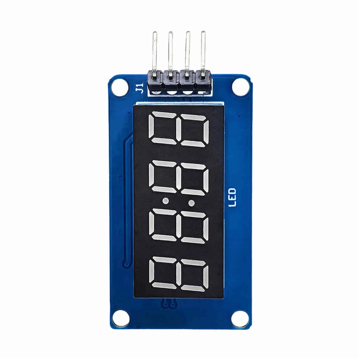 TM1637 LED-Anzeigemodul, 7 Segmente, 4 Bits, 0,36 Zoll Uhr, LED-Anode – Bild 3