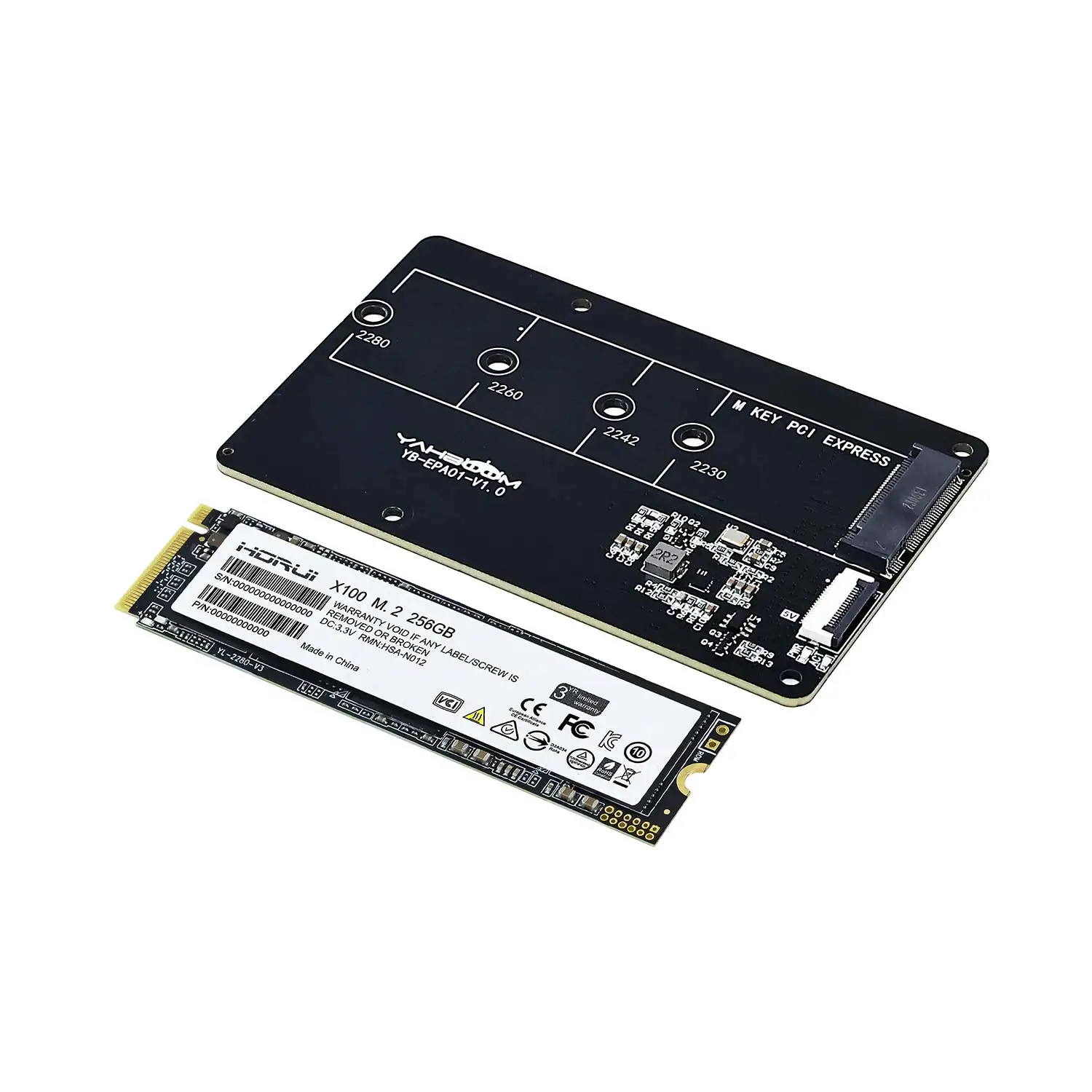 Raspberry Pi 5 NVME PCIe zu M.2 SSD Solid State Drive – Bild 6