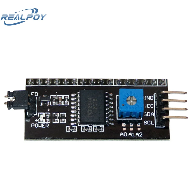 LCD1602 5V 1602 Modul Blau/Grüner Bildschirm 16x2 Zeichen – Bild 5