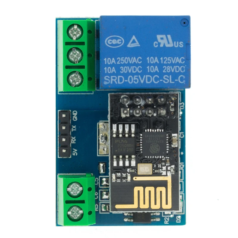 ESP8266 ESP-01 ESP-01S 5V WiFi Relais Modul Dinge Smart Home – Bild 5