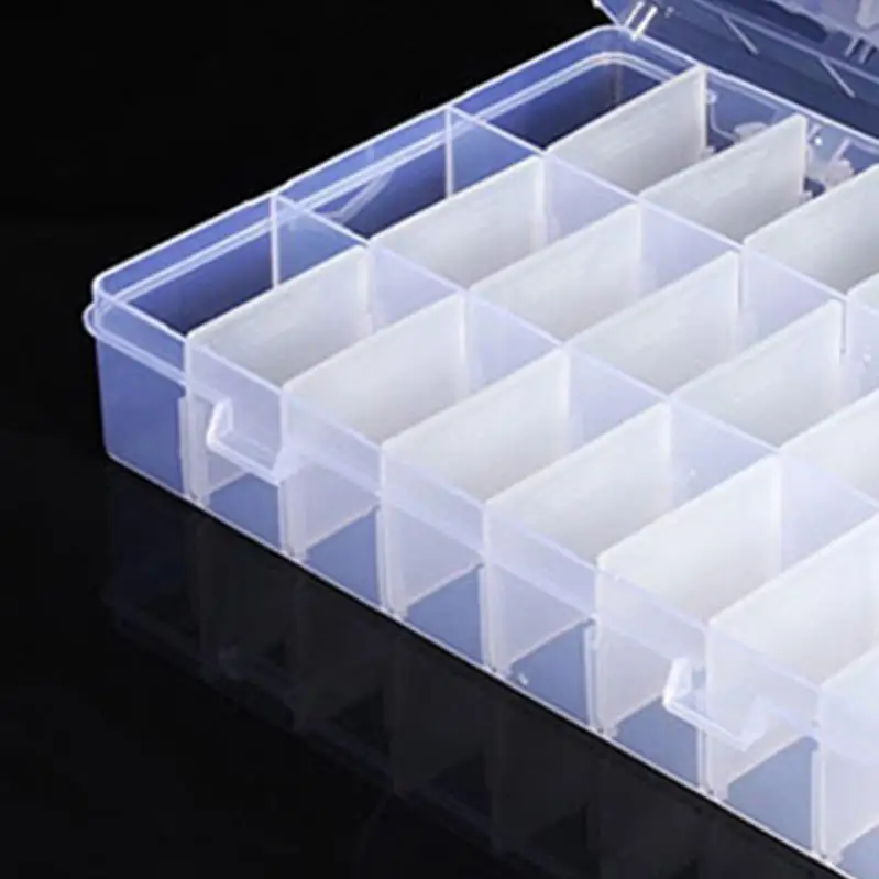 24 wert Elektronische Komponenten Lagerung Sortiment Box Format größe – Bild 5