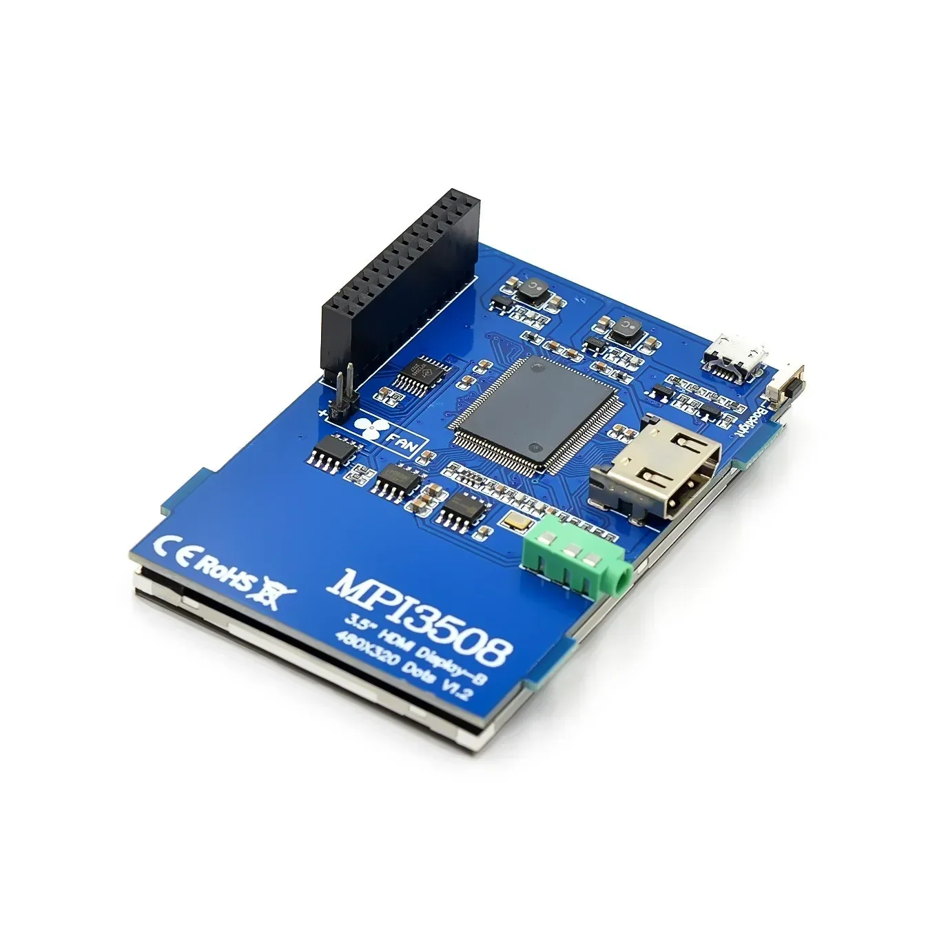 Raspberry Pi 3,5-Zoll-Anzeigemodul 3,5-Zoll-Touchscreen 320 × 480 – Bild 3