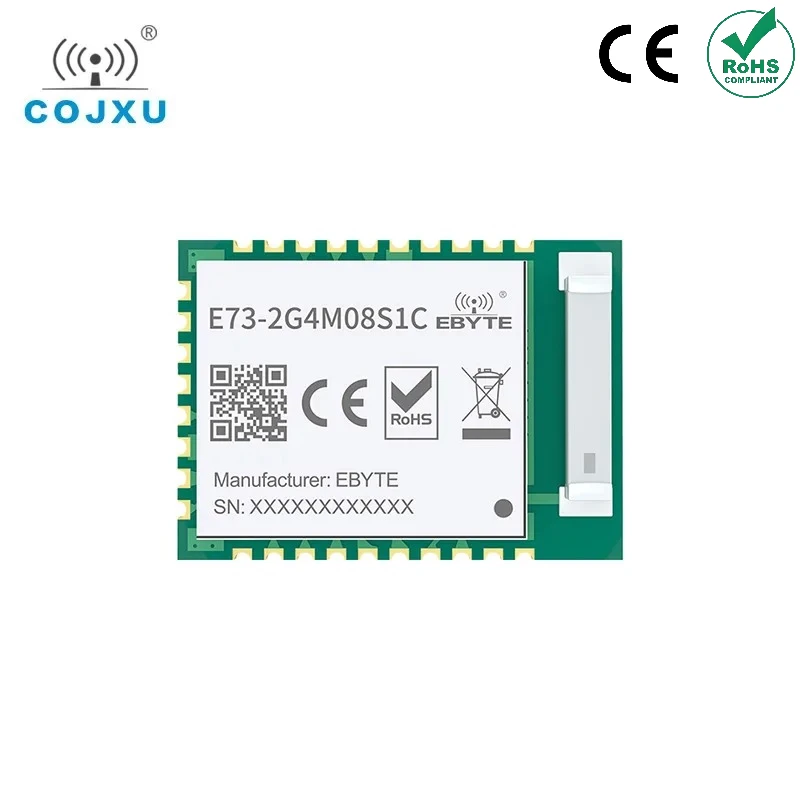 NRF52840 2,4 GHz IC RF Modul 8 dBm cojxu E73-2G4M08S1C Lange Palette ebyte Bluetooth 5,0 nrf52 nrf52840 Sender