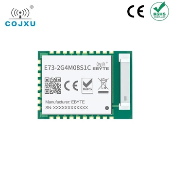NRF52840 2,4 GHz IC RF Modul 8 dBm cojxu E73-2G4M08S1C Lange Palette ebyte Bluetooth 5,0 nrf52 nrf52840 Sender