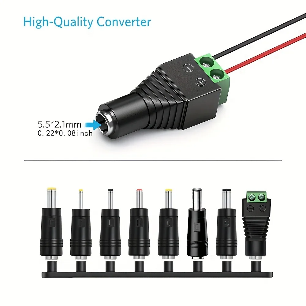 DC 5V 6V 9V 12V 24V Netzteiladapter 1A 2A 3A 8V 10V 15V 2A 3A – Bild 4