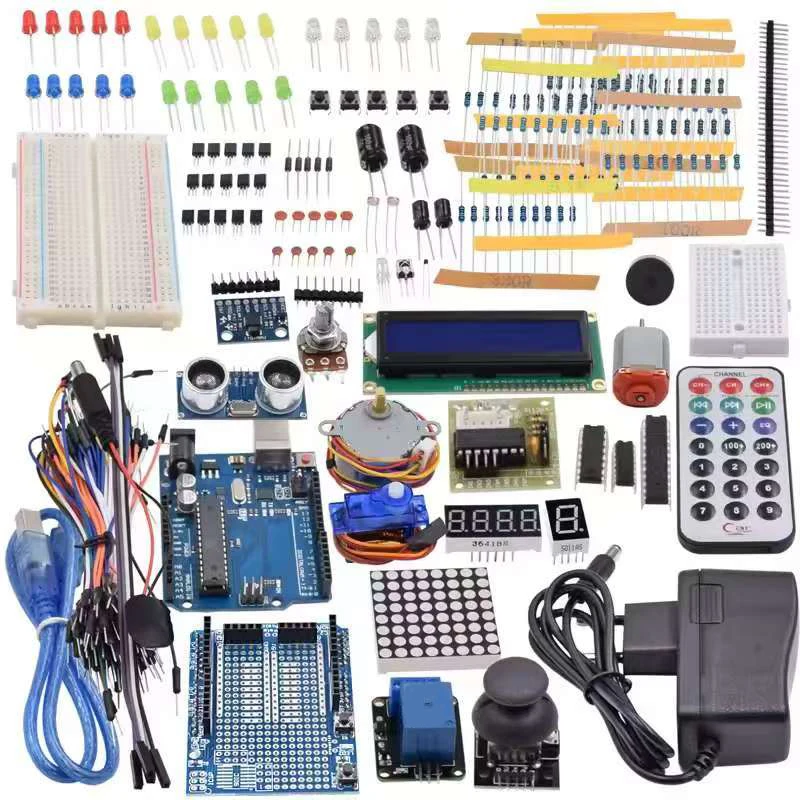 Ultimatives Starter-Kit mit Ultraschalls ensor/R3-Karte/LCD1602-Bildschirm für Arduino R3 Mega2560 R3
