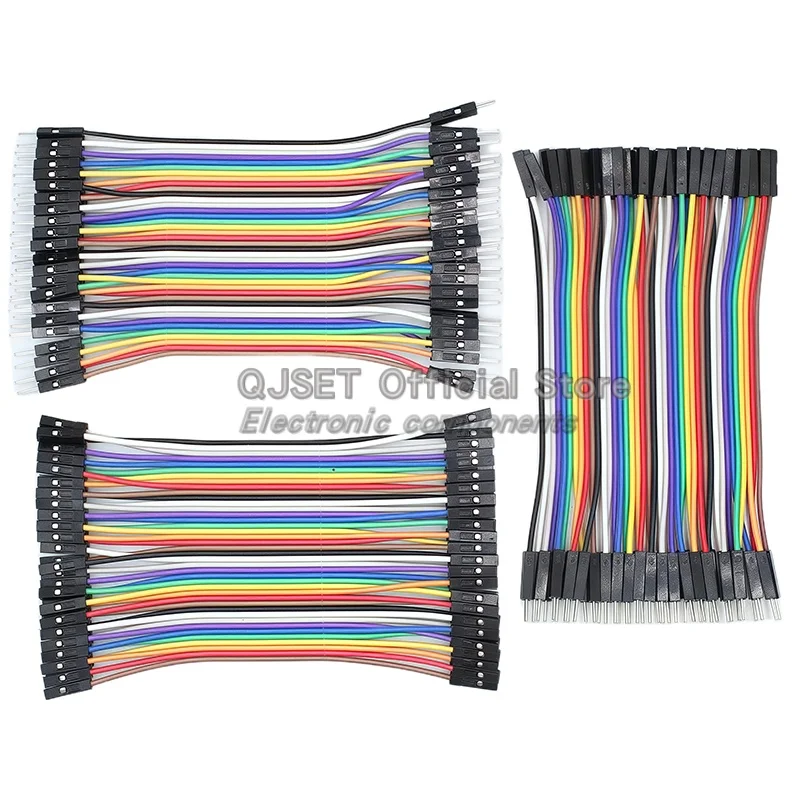 40-Pin Dupont-Kabel 10cm/20cm/30cm/40cm Stecker auf Stecker + Buchse – Bild 6