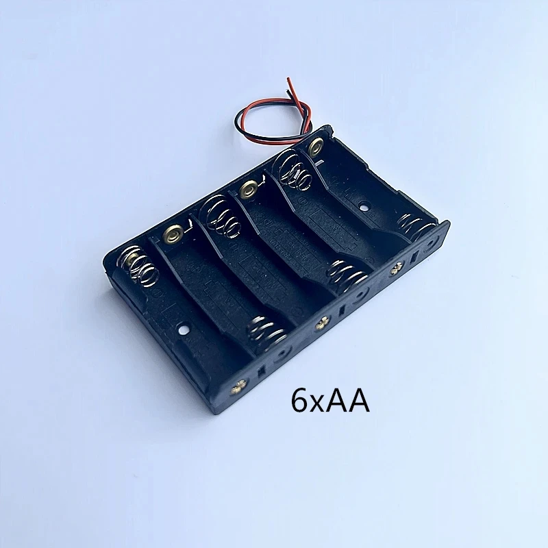 AA-Batteriehalter 1/2/3/4/6xAA LR6 HR6-Serie Kabelbatteriekasten 14500 – Bild 5