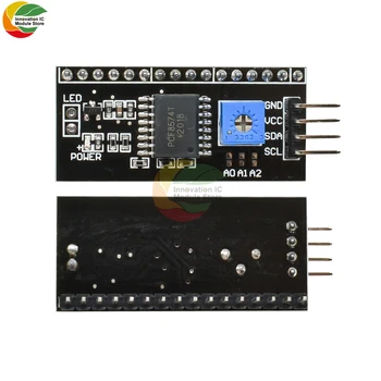 LCD1602 I2C Display Modul Blau Grüner Bildschirm 5V PCF8574 IIC Adapter Late für Arduino