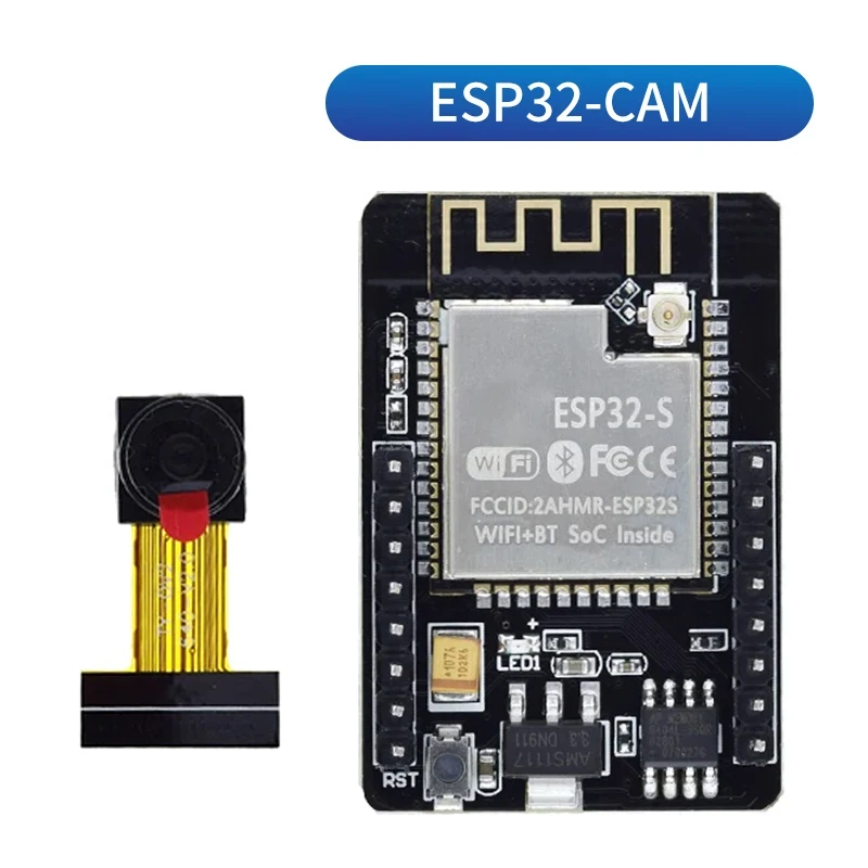 ESP32-CAM WLAN-Modul 2,4G Antenne ESP32 Seriell-zu-WLAN ESP32 CAM – Bild 3