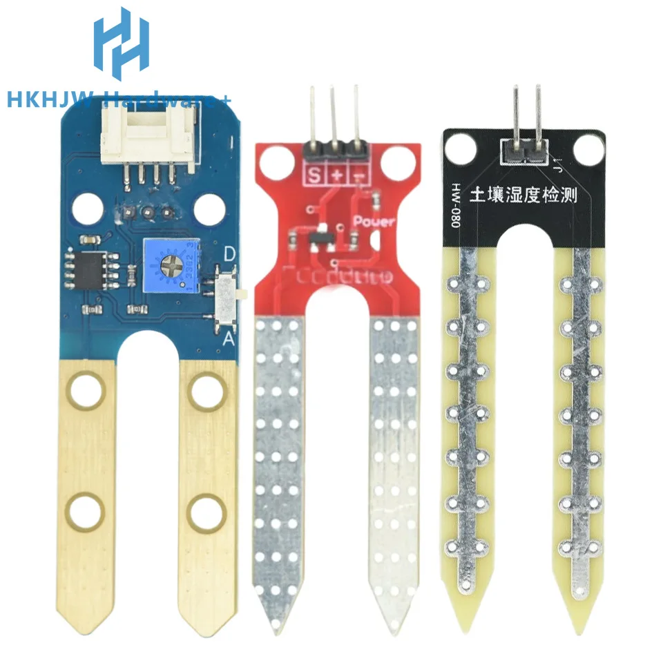 Bodenfeuchte Sensor Modul Hygrometer Erkennung Bodenfeuchte Sensor Sensing Modul für Arduino Automatische