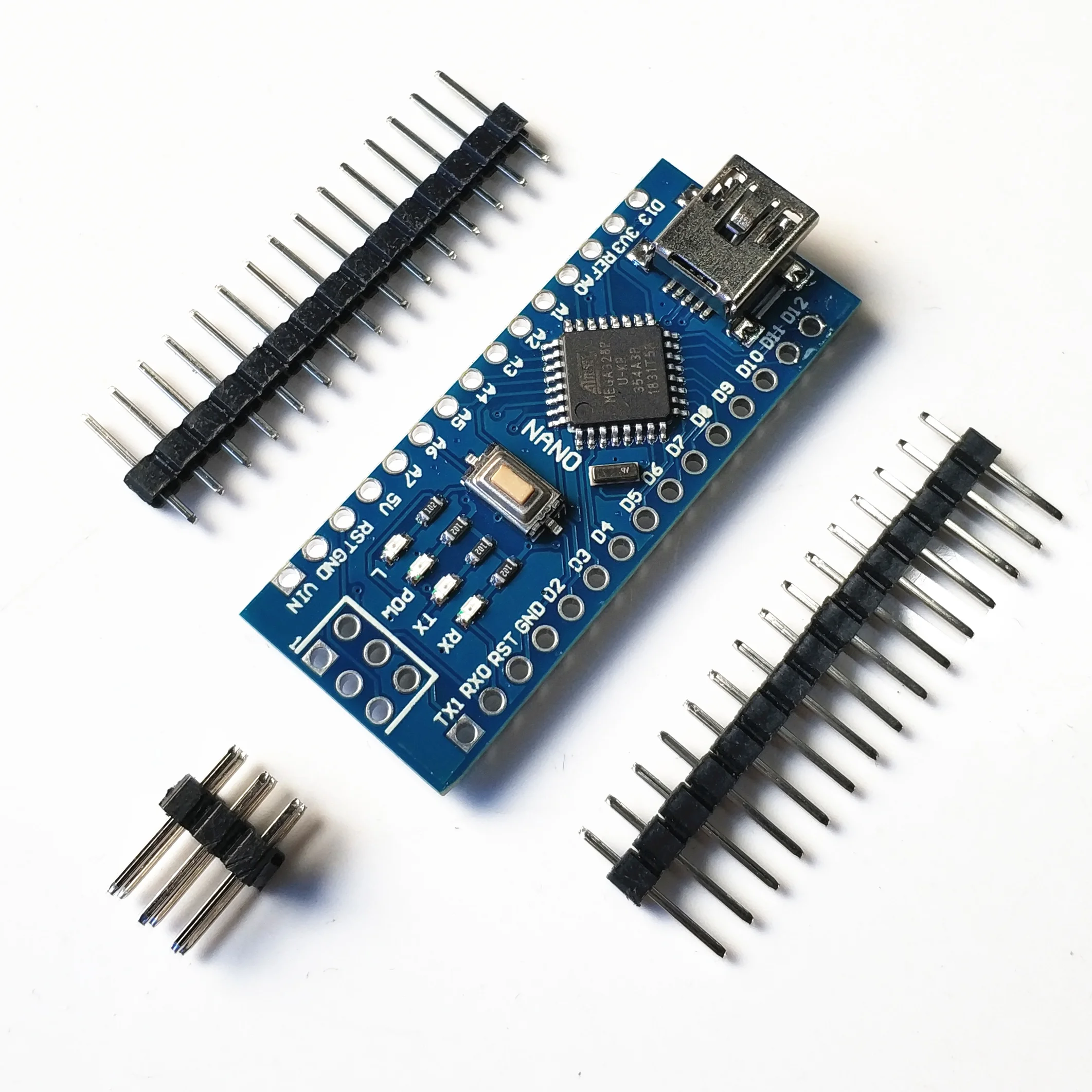 Nano V3.0 ATMEGA328P/328PB Entwicklungsboard-Modul CH340 FT232 – Bild 2