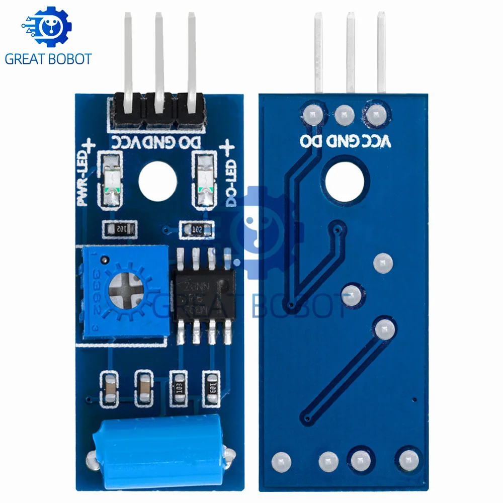 ‌ 1 ~ 10PCS SW-420 NC Vibration Sensor Modul 3-24VDC Schock Detektor – Bild 2