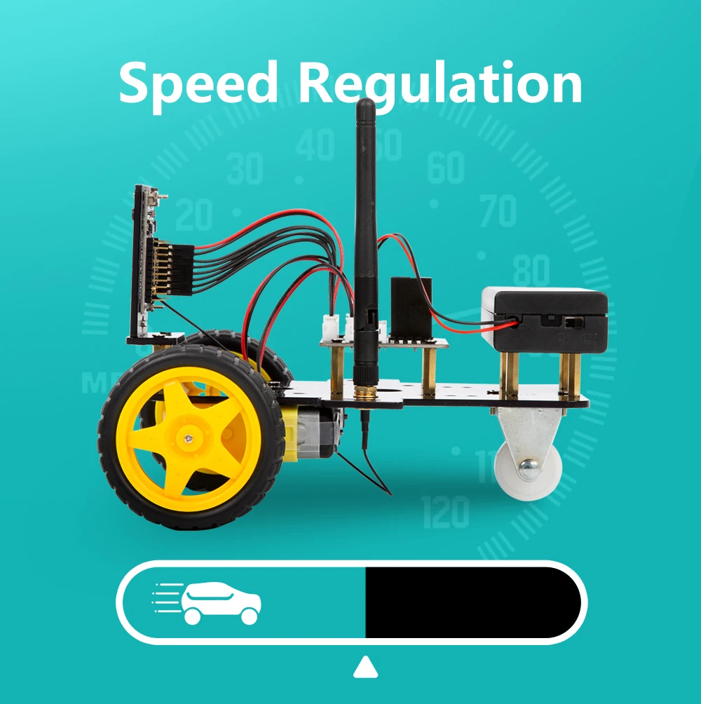 KUONGSHUN 2WD Smart Robot Car Kit Wifi ESP32 Kamera Starter Kit – Bild 6