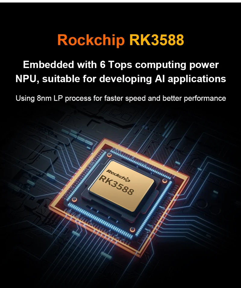Orange Pi 5 Plus Board 4GB 8GB 16GB RAM RK3588 Rockchip 8-Kern 64-Bit – Bild 6