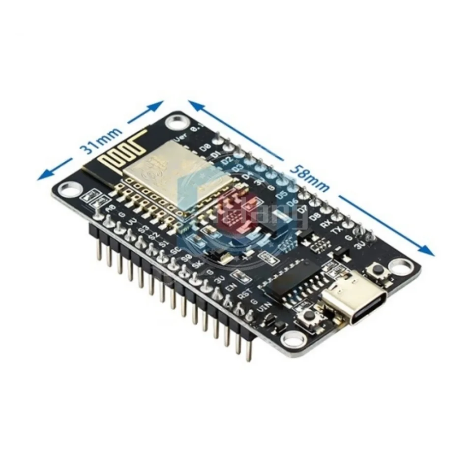 ESP8266 serielle Schnittstelle Drahtloses WLAN-Modul NodeMCU Lua V3 – Bild 3