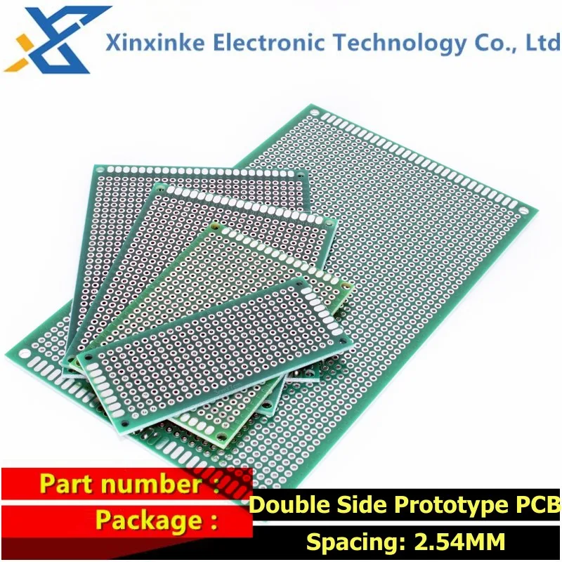 8*12CM 8x12cm Doppel Seite Platine PCD Prototyp PCB DIY (5 Stück) – Bild 5