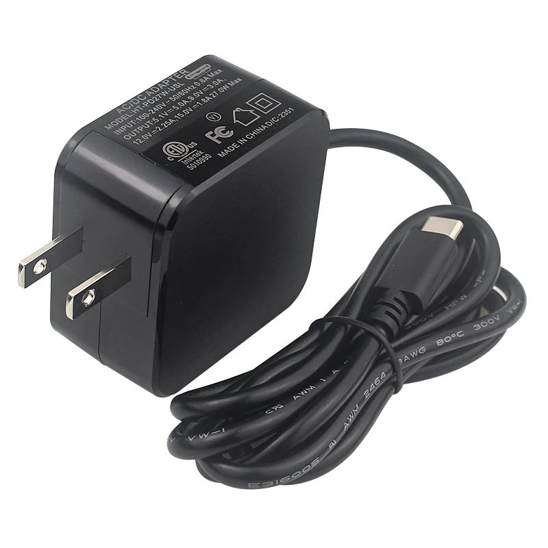 Netzteil PD 27 W 5,1 V 5 A USB Typ-C Netzteil EU US UK Stecker für Raspberry Pi 5 RPI 5