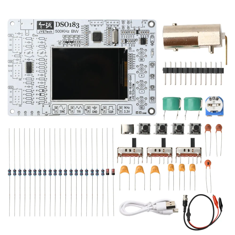 Oszilloskop Elektronik-Lötset DSO183 Digitales Oszilloskop DIY-Kit 5V – Bild 3