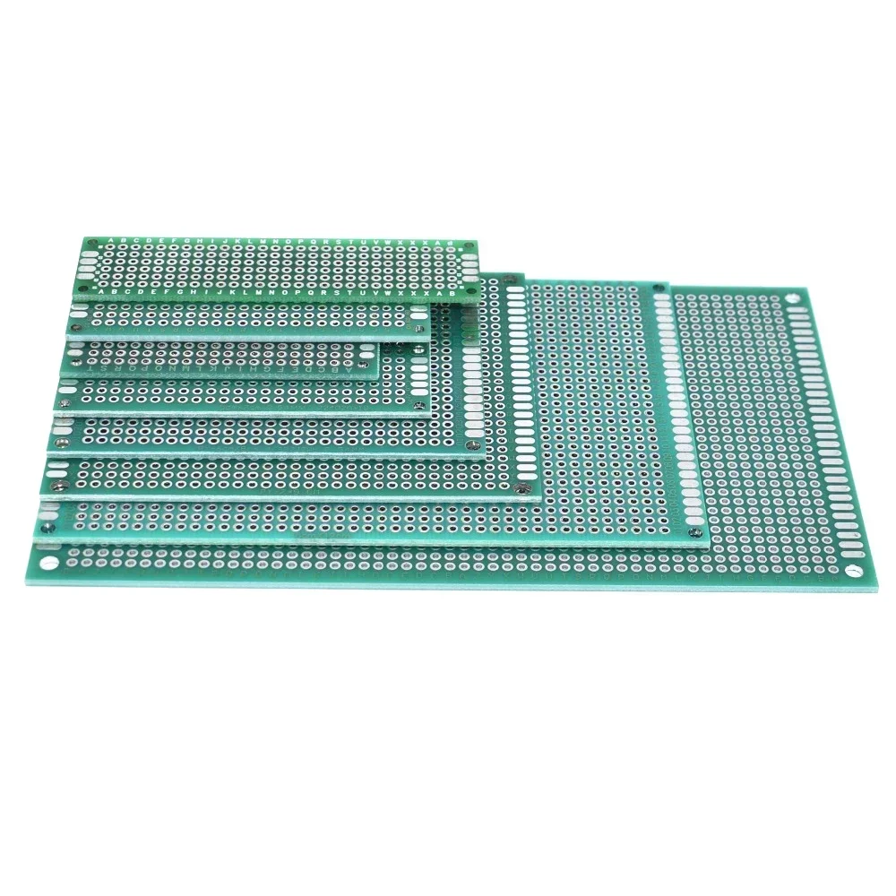 PCB Board Prototyp Board Grün 2x8/3x7/4x6/5x7/7x9/8x12/9x15cm – Bild 6
