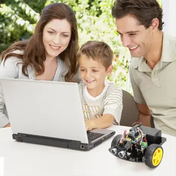 BaoBao - Smart Starter Robot Kit für Arduino-Programmierung, Lern- und Entwicklungsfähigkeiten, komplettes
