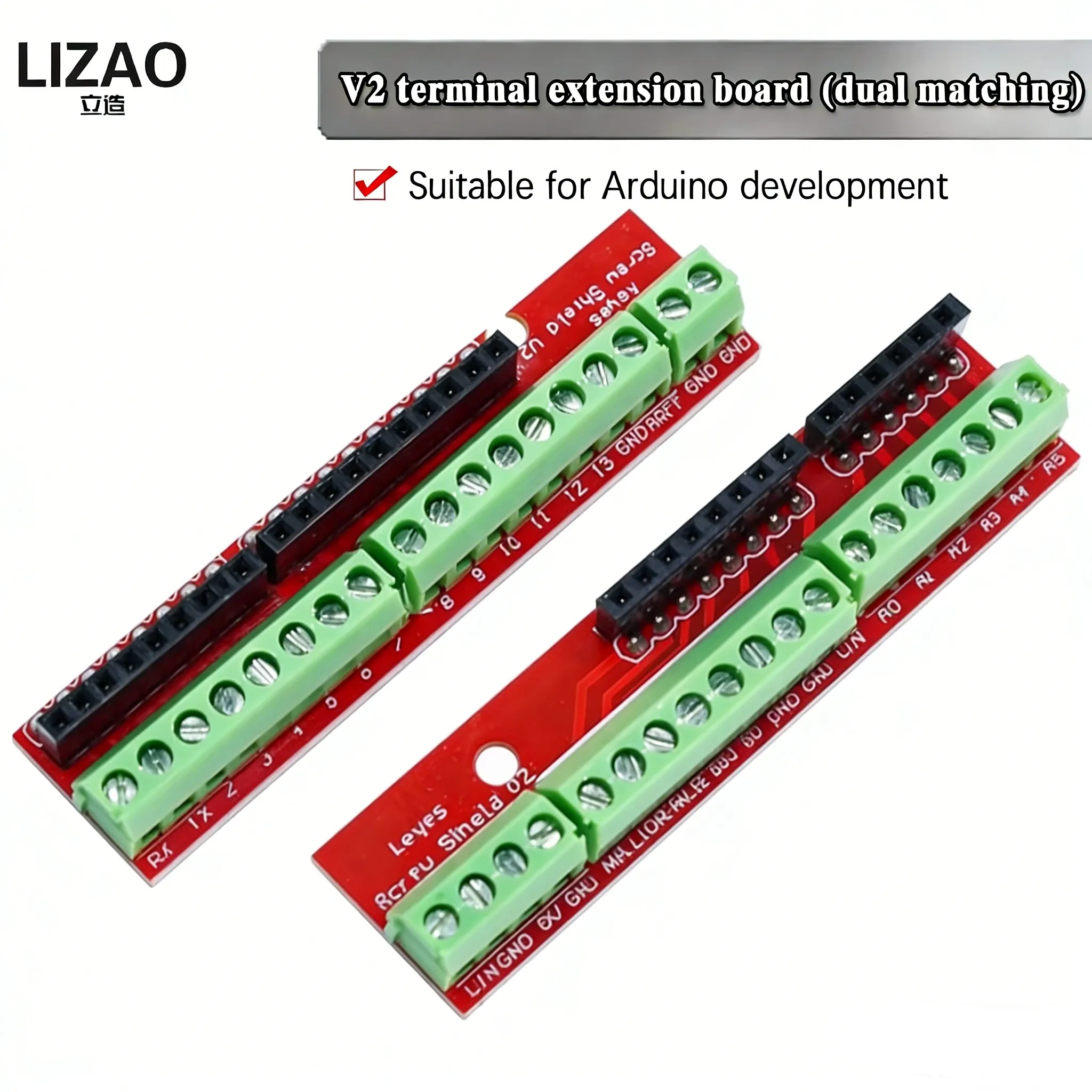 Arduino UNO R3 Kompatibles Screw Shield V2 Erweiterungsboard – Bild 3