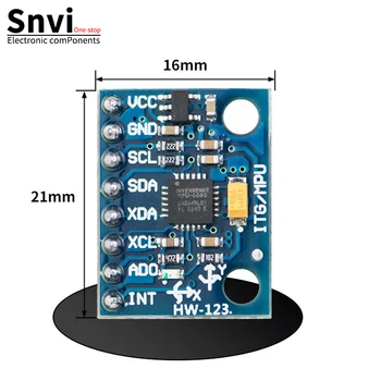 GY-521 MPU-6050 MPU6050 Modul 3-Achsen-Gyro-Sensoren + 3-Achsen-Beschleunigungsmessermodul